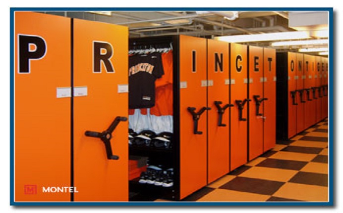 athletic storage